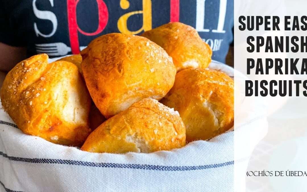 The EASIEST Homemade Biscuits | Delicious Spanish Paprika Biscuits Recipe