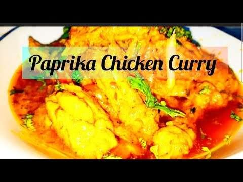 Easy Paprika Chicken Curry