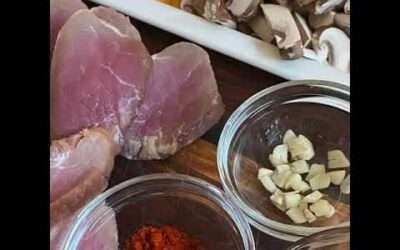 Paprika pork recipe – in pictures