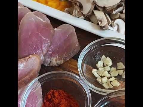 Paprika pork recipe – in pictures