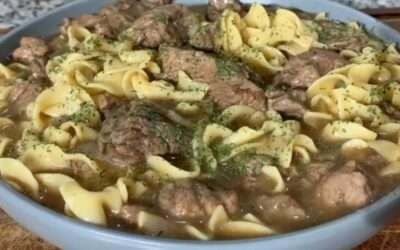 Homemade Beef and Noodles Recipe