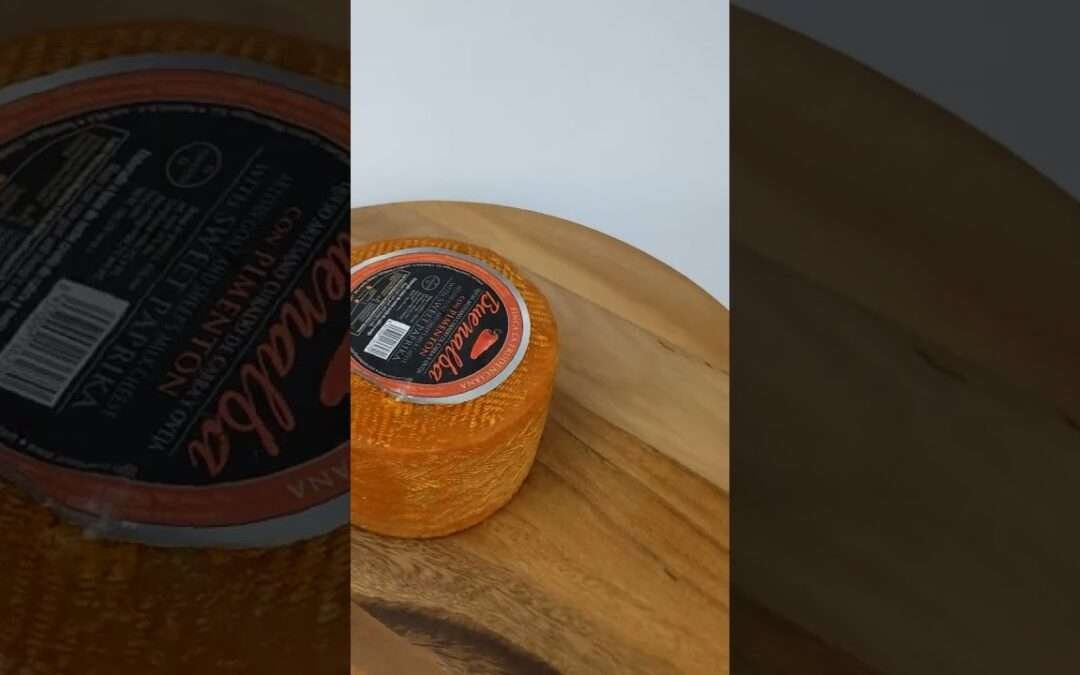 Sheep Cheese Paprika | Milk Cheese | Goat & Sheep's milk cheese | Fresh Cheese |Aged Spanish Cheese