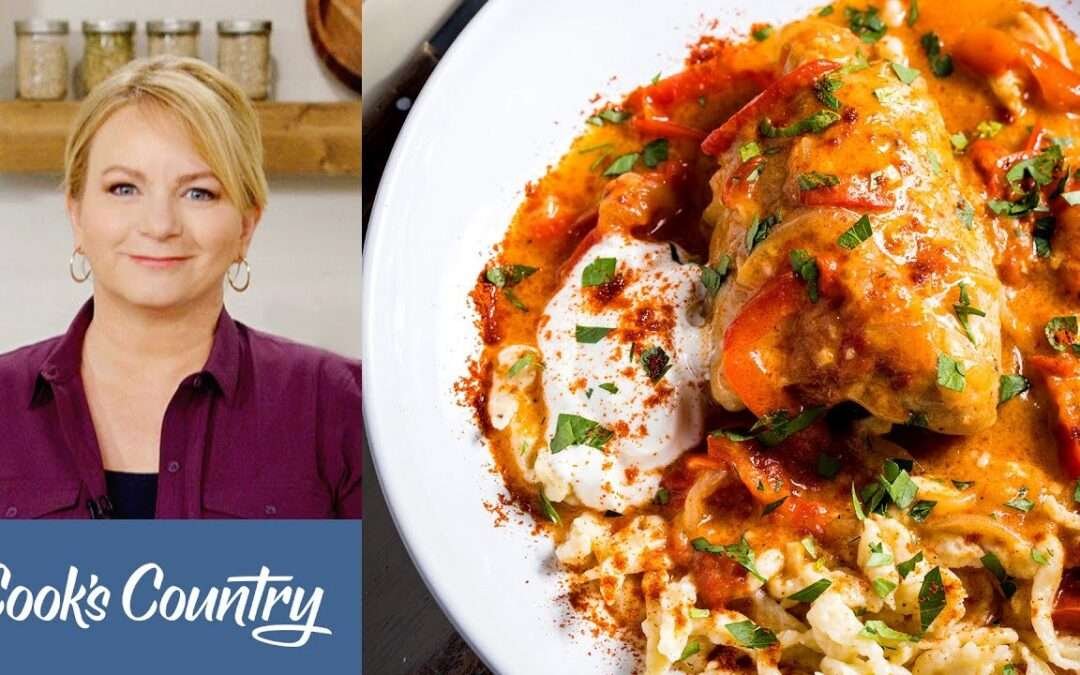 How to Make Chicken Paprikash, Buttered Spaetzle, and Ground Beef Stroganoff