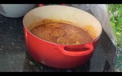 Chicken Paprikash with Spaetzle