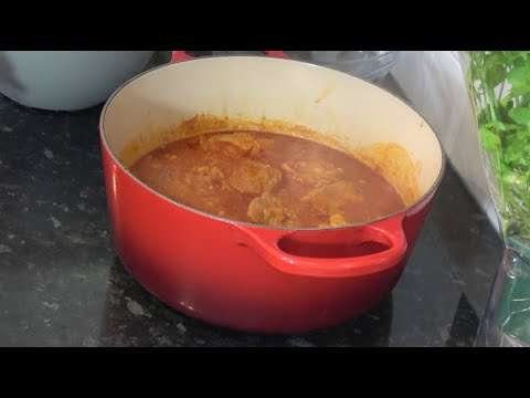 Chicken Paprikash with Spaetzle