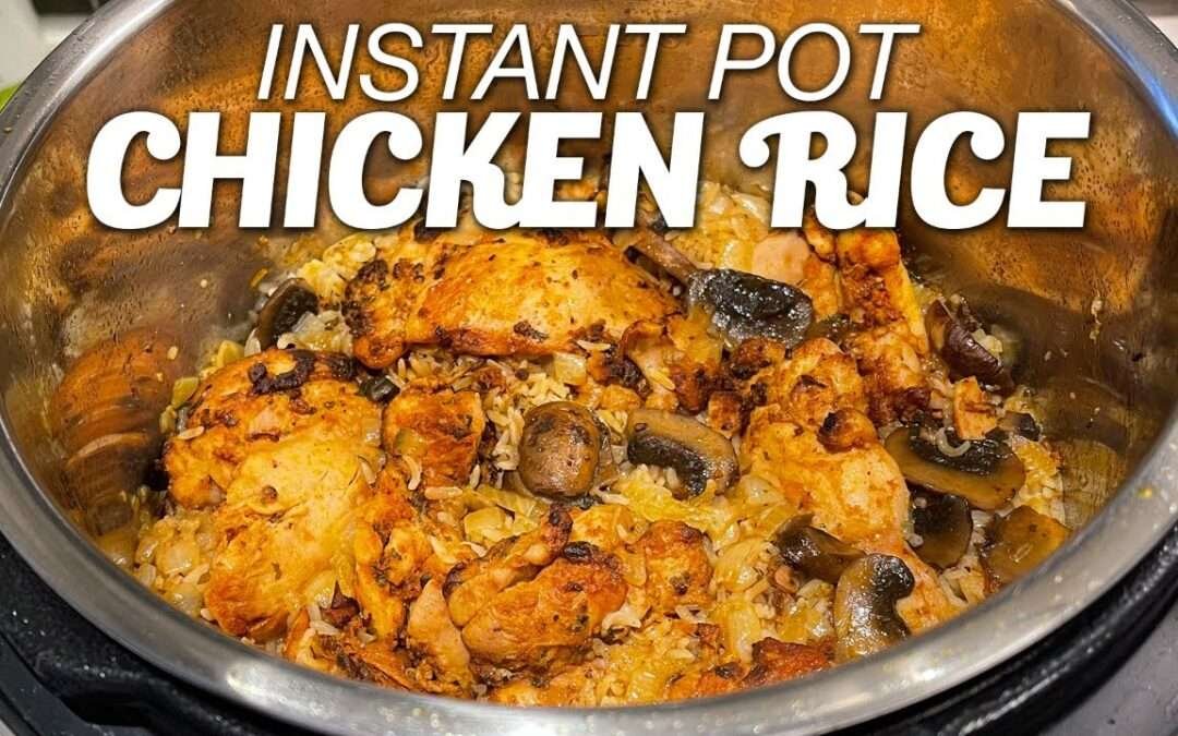Paprika Chicken and Rice in Instant Pot | Impossibly Kosher
