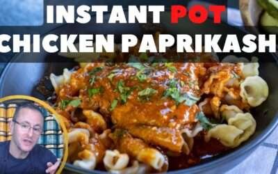 How to Make Chicken Paprikash in Instant Pot Pressure Cooker. Easy Comfort Food Recipe + Useful Tips
