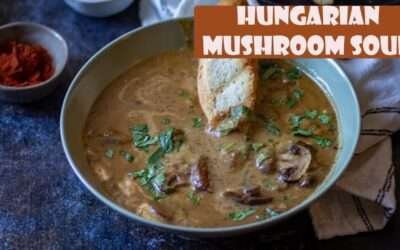 HUNGARIAN MUSHROOM SOUP RECIPES | INSTANT POT SOUP |