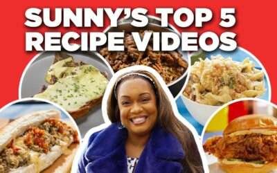 Top 5 Sunny Anderson Recipe Videos of All Time | Food Network
