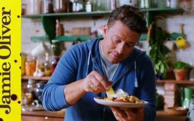 Roast Pepper, Prawn & Chorizo Bake | Keep Cooking Family Favourites | Jamie Oliver