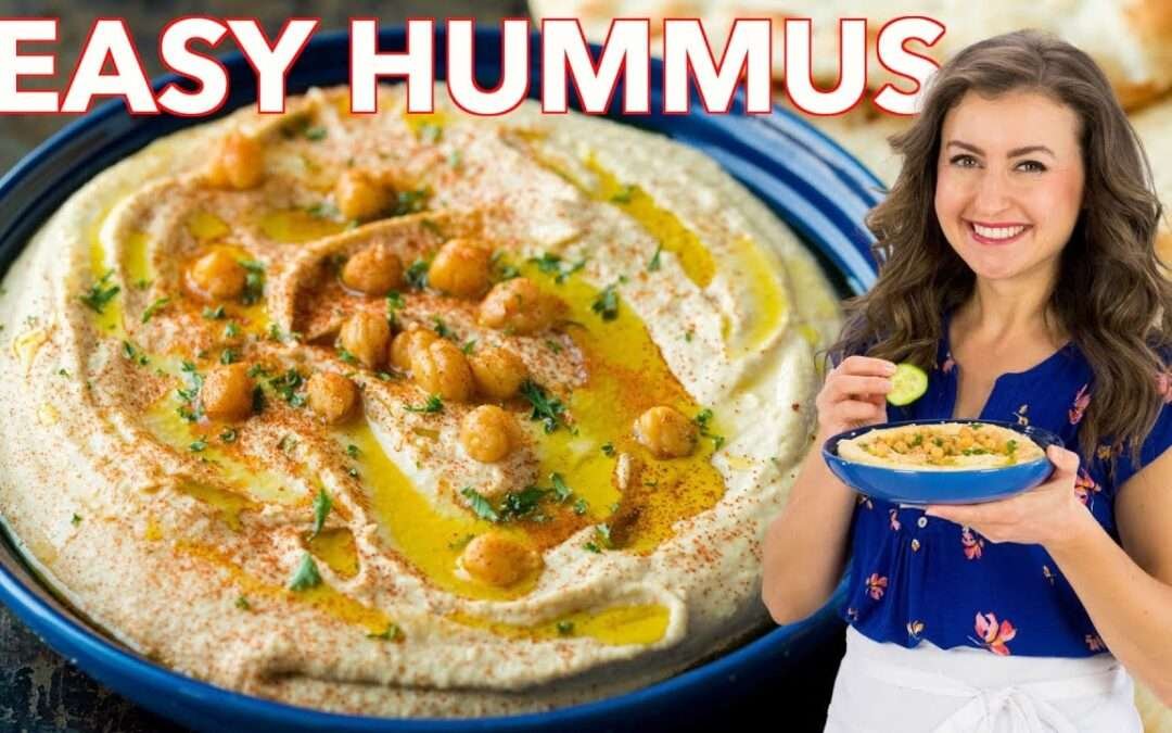 The Best Hummus Recipe – HOW TO MAKE HUMMUS