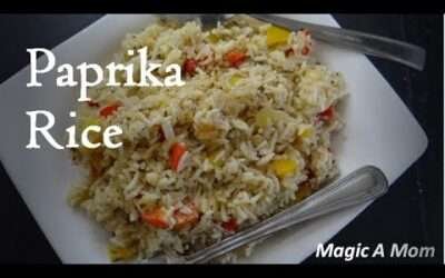 Paprika Rice || One Pot Meal || Rice Recipe by @GNS kitchen / Craft House