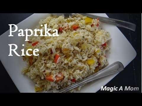 Paprika Rice || One Pot Meal || Rice Recipe by @GNS kitchen / Craft House