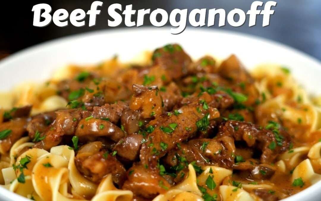 The Secret To Delicious Beef Stroganoff | Dinner in Less Than 30 Minutes
