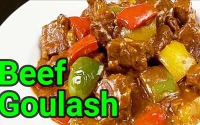 Beef Goulash | Hungarian Beef Goulash Recipe | Paprika Beef Stew