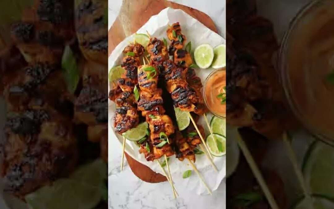 CURRY & SMOKED PAPRIKA CHICKEN SKEWERS RECIPE