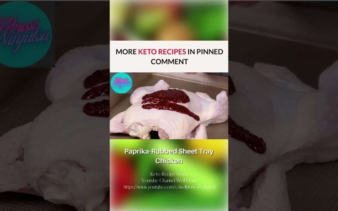 Paprika Chicken Keto Recipe | Keto Diet | Keto Recipe #shorts