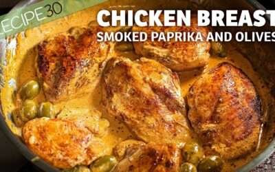 One Pan Smoked Paprika Chicken with Music, Wine and Whiskey!