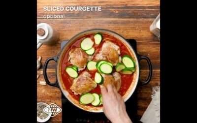 One pot paprika chicken (paprikash)