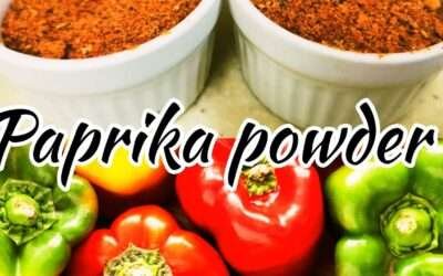 Paprika Powder Recipe |Homemade publika powder||One lngredient  Recipe | Bengali style