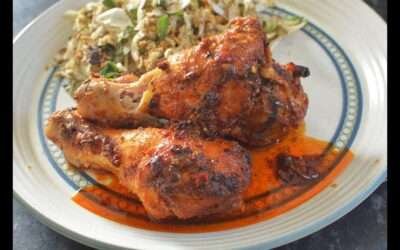 MY SON'S FAVOURITE  SOFT AND JUICY CHICKEN DRUMSTICKS /  BAKED PAPRIKA LEMON  CHICKEN DRUMSTICKS