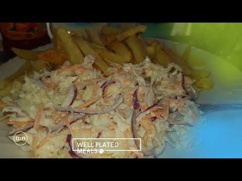 PAPRIKA FRIES /COLESLAW RECIPE/FRIES RECIPE