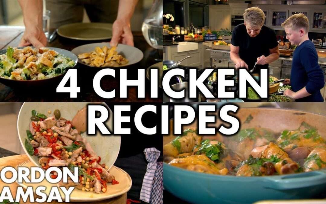 4 Chicken Recipes | Gordon Ramsay