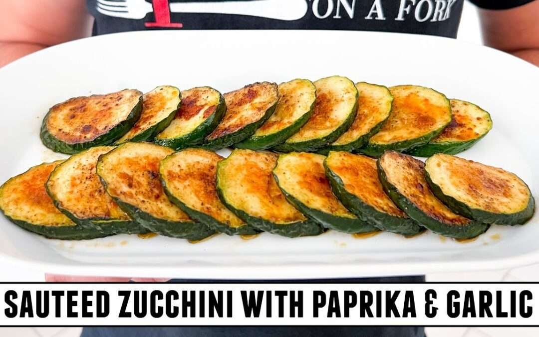 The EASIEST Zucchini Recipe with the BEST Flavor | Quick Recipe