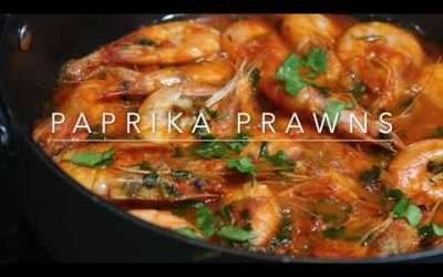 The best prawns you'll make this week! ( Prawns in Paprika Sauce)