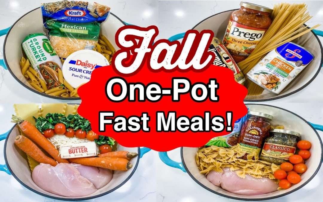5 FAST ONE-POT MEALS! | Tried & True Weeknight Dinners Made EASY! | Julia Pacheco