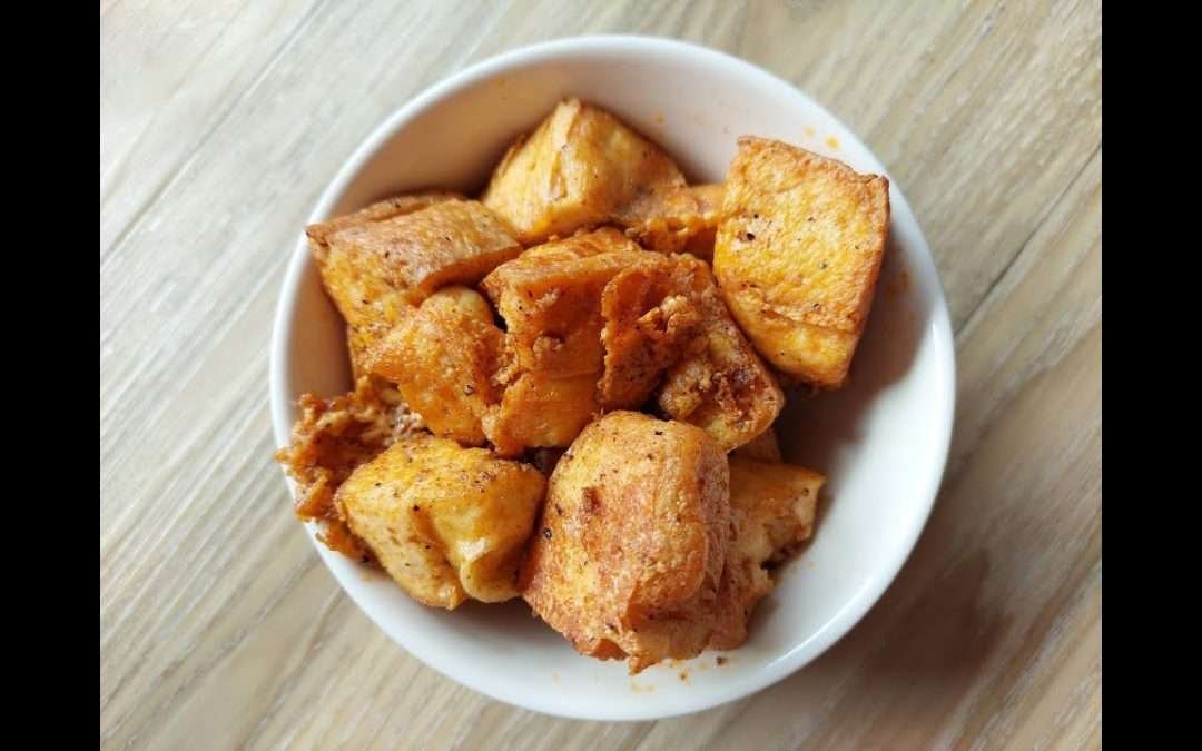 How to stir fry paprika tofu