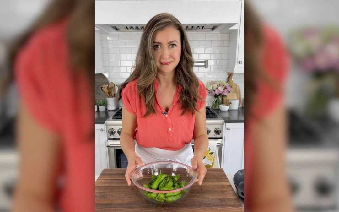 Blistered Shishito Peppers with Best Dip #shorts