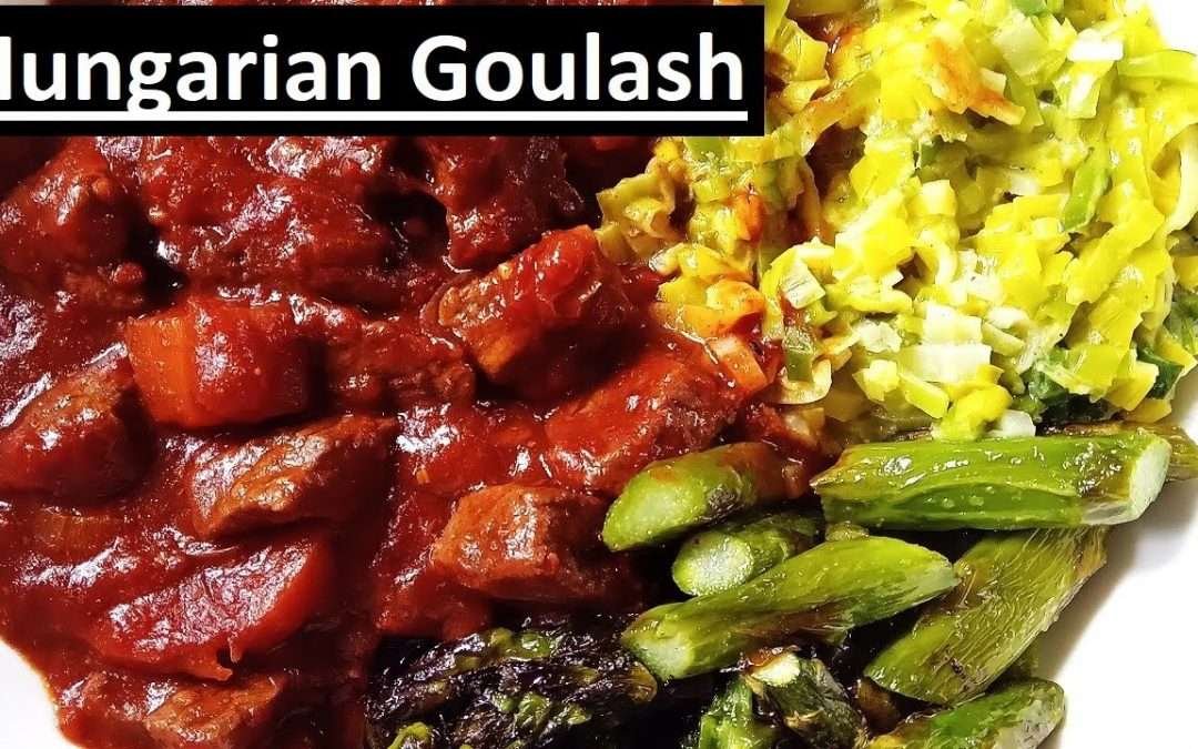 Hungarian Goulash Fresh And Traditional |  Paprika Stew | Cooking Around The World