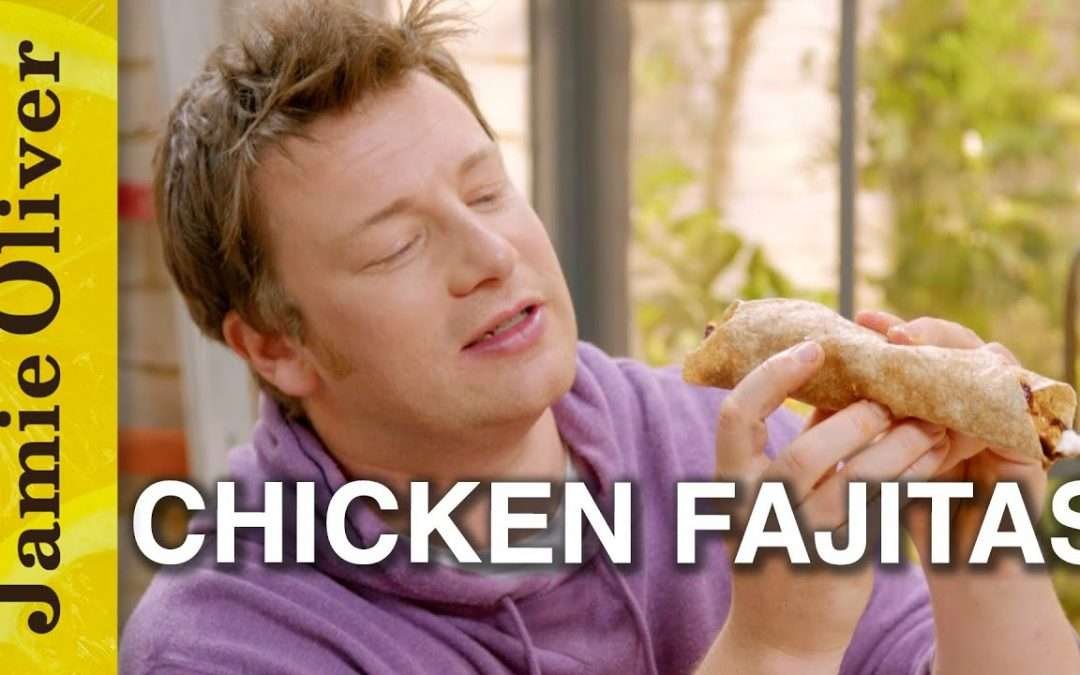 Jamie’s Super Quick Chicken Fajitas