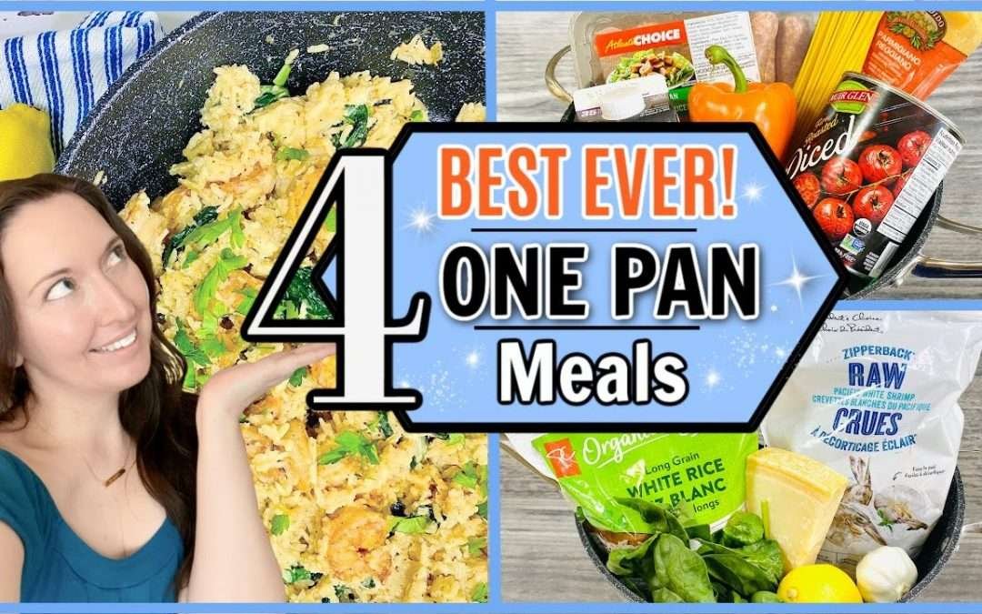 Easy ONE PAN Dinner Recipes!! | Super Quick and Easy One Pan Meals | Love Served Daily