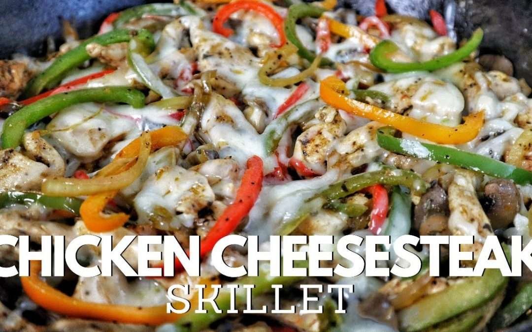 EASY Chicken Cheesesteak Skillet | Chicken Recipe