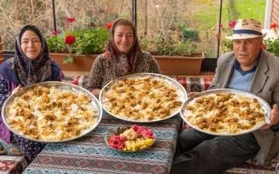 Leaf Khinkali: The Indispensable Food of Winter. Cheap and Easy Recipe.