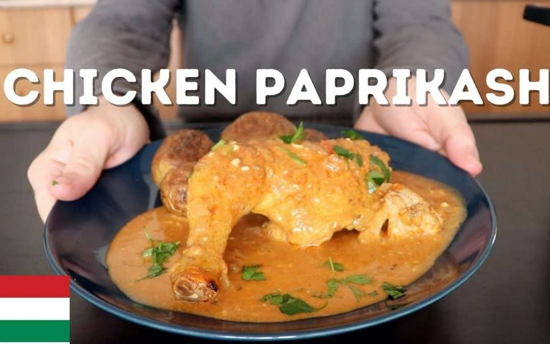 I Made Hungary's National Dish | Chicken Paprikash (Paprikas Csirke)
