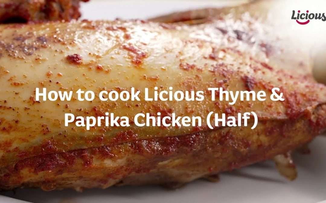 How to Cook Licious Thyme and Paprika Roast Chicken (Half) | Licious Christmas Specials