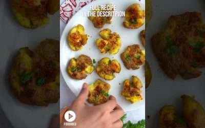 The BEST Crispy Paprika Roasted Potatoes #shorts