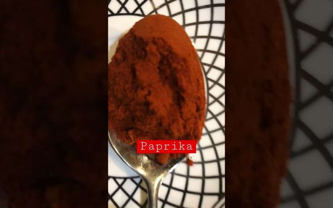Paprika : Smoked  or Non  ?