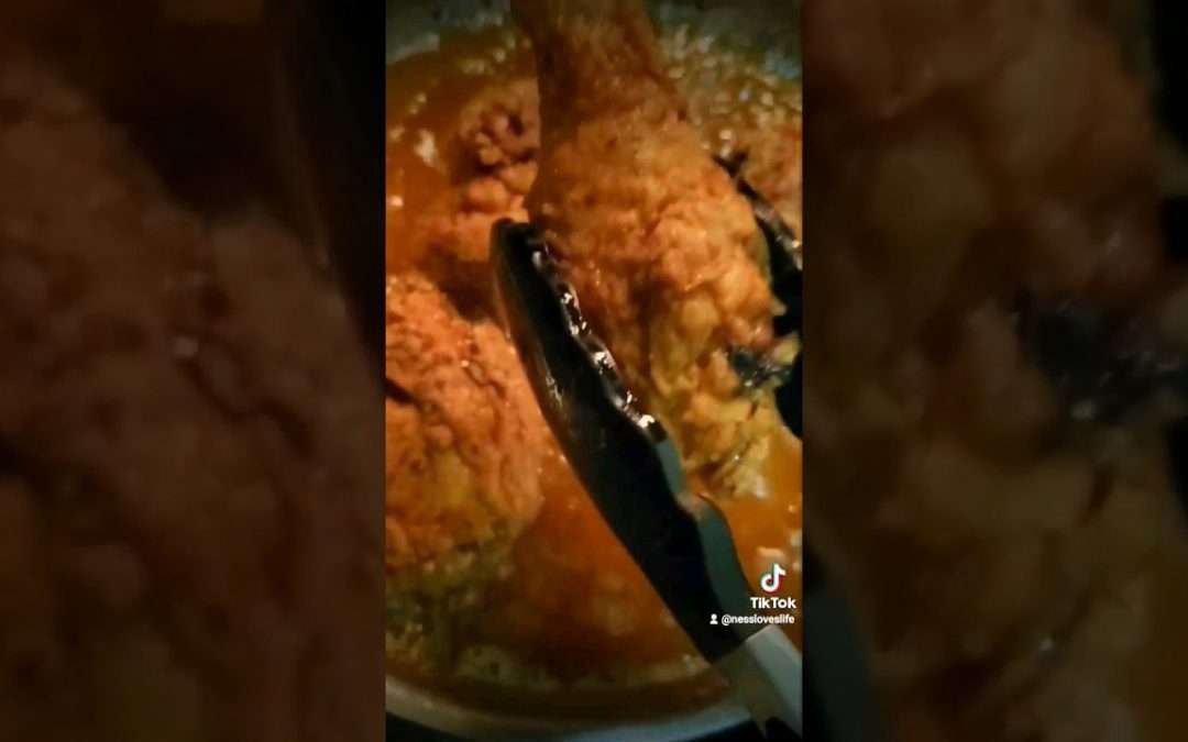 Super Crunchy Fried Chicken #recipe #shorts