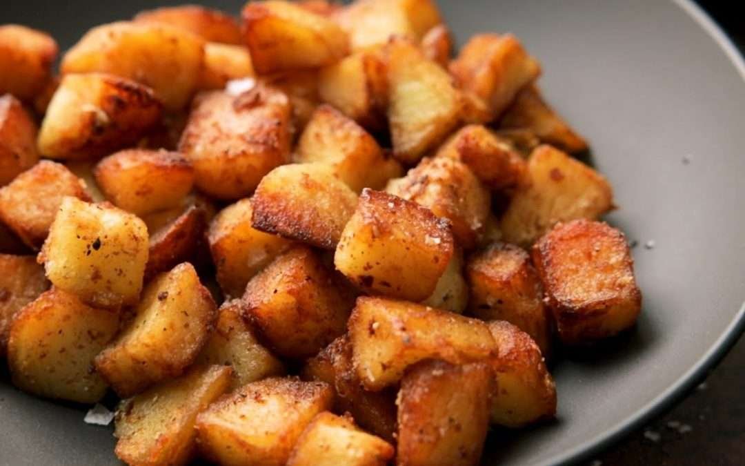 Sauteed Potatoes.  The best pan fried potatoes