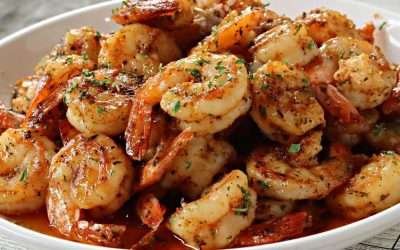 Quick & Easy Garlic Butter Shrimp | How To Make Garlic Butter Shrimp Skillet