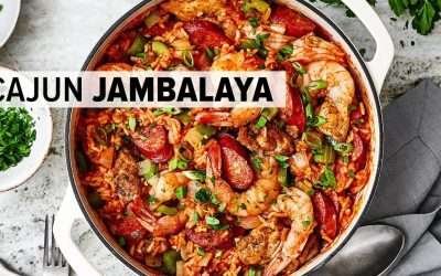 JAMBALAYA RECIPE | the best one-pot Cajun jambalaya!