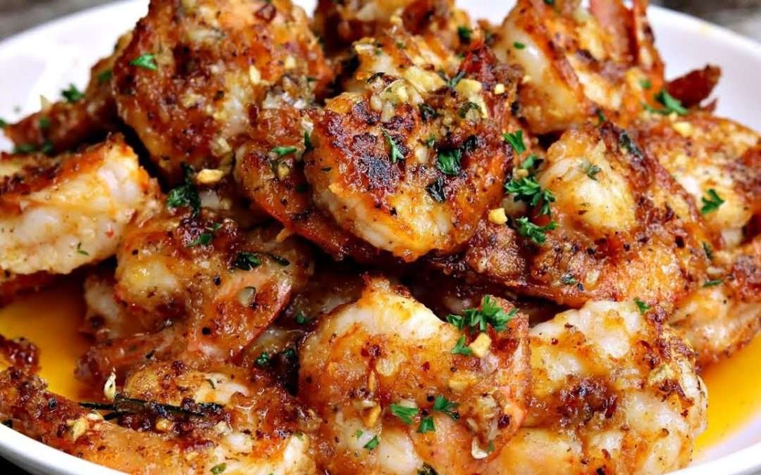 Quick and Easy Garlic Butter Shrimp Recipe | Garlic Shrimp Recipe
