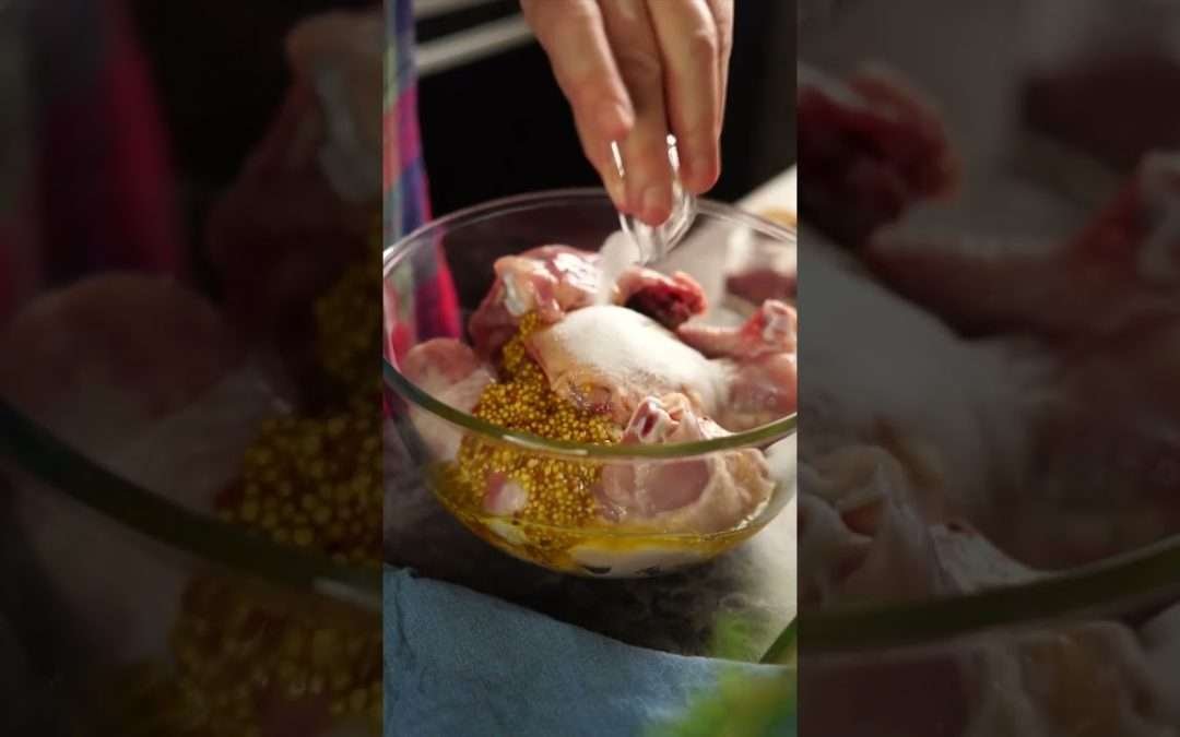 Chicken baked in paprika #shorts