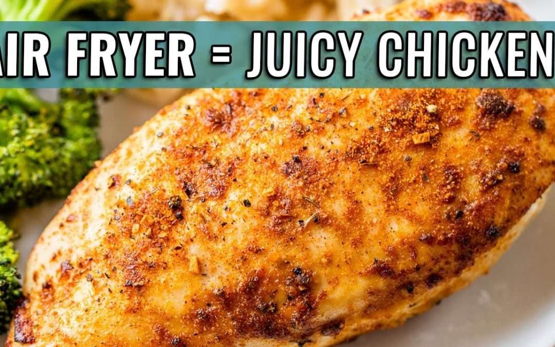 ONE Simple Trick for Juicy AIR FRYER Chicken (NO Breading!)