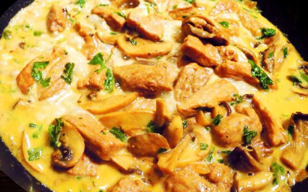 BEST Creamy Mushroom Paprikash RECIPE – READY In Minutes