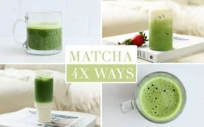 Matcha 4x Ways | Simple AND Delicious Matcha recipes | Sanne Vloet